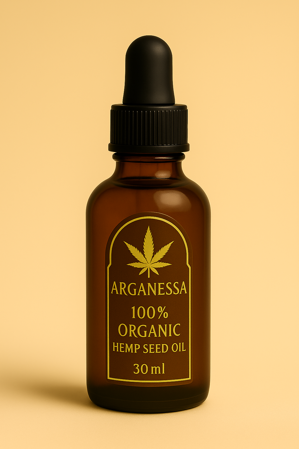 Arganessa Pure Organic Hemp Seed Oil - 30 ml (Coming Soon)
